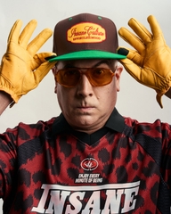 Insane® RetroPatch 9FIFTY Snapback - Green & Brown