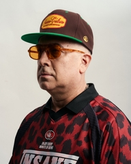 Insane® RetroPatch 9FIFTY Snapback - Green & Brown