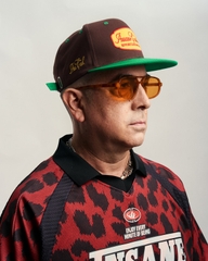 Insane® RetroPatch 9FIFTY Snapback - Green & Brown