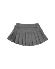 Insane® Campus Mini Skirt - Dark Grey