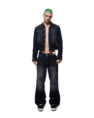 Insane® Elite Denim Women Jacket - Black