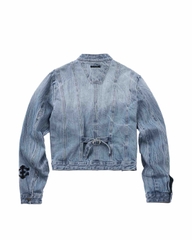 Insane® Elite Denim Women Jacket - Light Blue