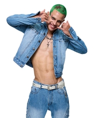 Insane® Elite Denim Women Jacket - Light Blue