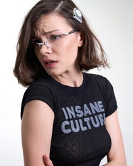 Insane® Culture Baby Tee - Black