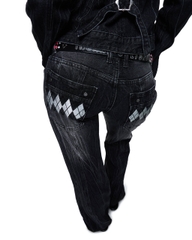 Insane® Elite Denim Women Pants - Black