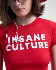 Insane® Culture Baby Tee - Red