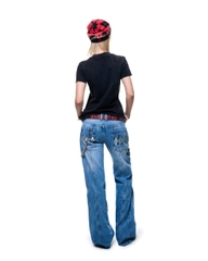Insane® Elite Denim Women Pants - Light Blue