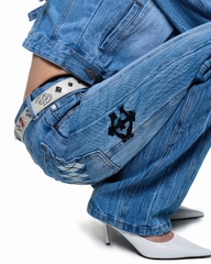 Insane® Elite Denim Women Pants - Light Blue
