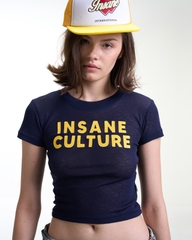 Insane® Culture Baby Tee - Navy