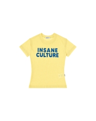 Insane® Culture Baby Tee - Lime Yellow