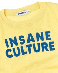 Insane® Culture Baby Tee - Lime Yellow