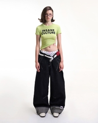 Insane® Culture Baby Tee - Avocado Green