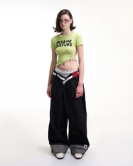 Insane® Culture Baby Tee - Avocado Green