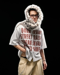 Insane® Arctic Leopard Scarf