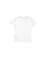 Insane® Script Baby Tee - White