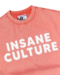 Insane® Culture 26 Washed Tee - Faded Orange