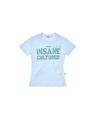 Insane® Script Baby Tee - Baby Blue