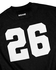 Insane® Culture 26 Washed Tee - Faded Black