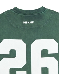 Insane® Culture 26 Washed Tee - Faded Green