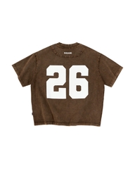 Insane® Culture 26 Washed Tee - Faded Brown