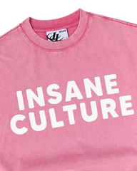 Insane® Culture 26 Washed Tee - Faded Pink