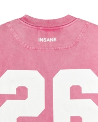 Insane® Culture 26 Washed Tee - Faded Pink