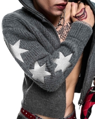 Insane® Harrington Cardigan - Dark Grey