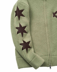 Insane® Harrington Cardigan - Avocado Green