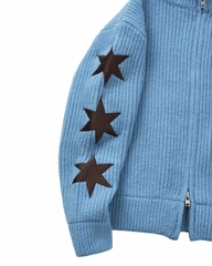 Insane® Harrington Cardigan - Neon Blue