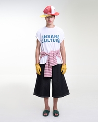 Insane® Culture 26 Washed Tee - Faded White