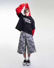 Insane® Culture 26 Washed Tee - Faded Black