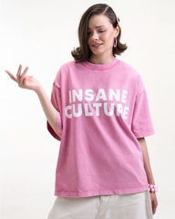 Insane® Culture 26 Washed Tee - Faded Pink