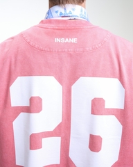Insane® Culture 26 Washed Tee - Faded Red