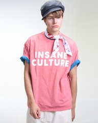 Insane® Culture 26 Washed Tee - Faded Red