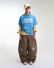 Insane® Culture 26 Washed Tee - Faded Blue