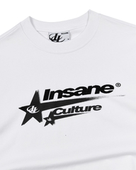 Insane® Shooting Star Tee - White