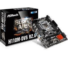 Mainboard Asrock H110M-DVS R2.0