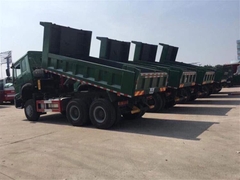 XE TẢI BEN HOWO 3 CHÂN THÙNG 6M 2023
