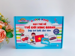 Bộ Flashcard khổ A5 - 16 chủ đề