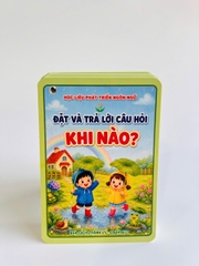 Đặt và trả lời câu hỏi chủ đề KHI NÀO