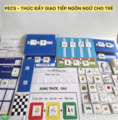 PECS - Phát triển ngôn ngữ cho trẻ tự kỷ thông qua hệ thống tranh ảnh Pecs.