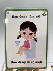 Học liệu Bé đang làm gì