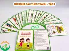 Flashcard mở rộng câu theo tranh tập 2 (cán bóng)