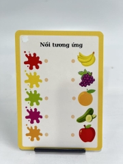 Flashcard nhận biết màu sắc