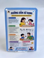 Flashcard dạy bé khoe mách khổ A6