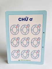 Bộ tập tô số chữ cái