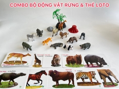 Hộp nhận biết 12 con vật rừng