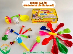 COMBO BẬT ÂM – CÙNG BÉ TẬP NÓI TỪ NHỮNG ÂM ĐẦU TIÊN!