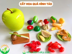 Cắt rau quả hình táo 19 chi tiết