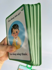 Học liệu Bạn đang làm gì A6 Cán Bóng